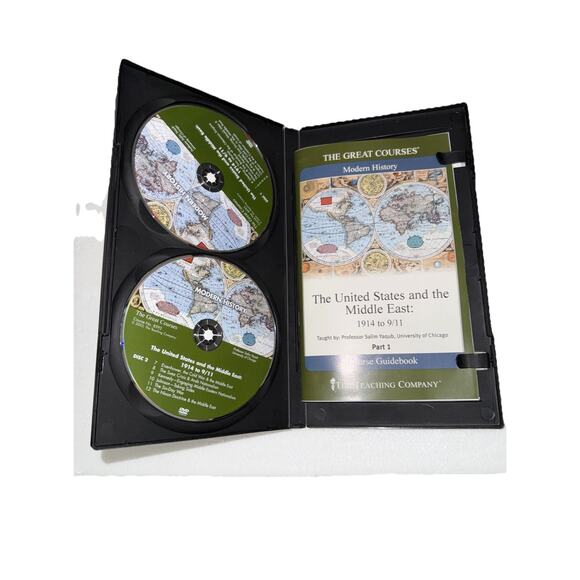 GREAT COURSES DVD The United States and the Middle East 1914 - 9/11 Part 1 & 2 - Picture 5 of 6